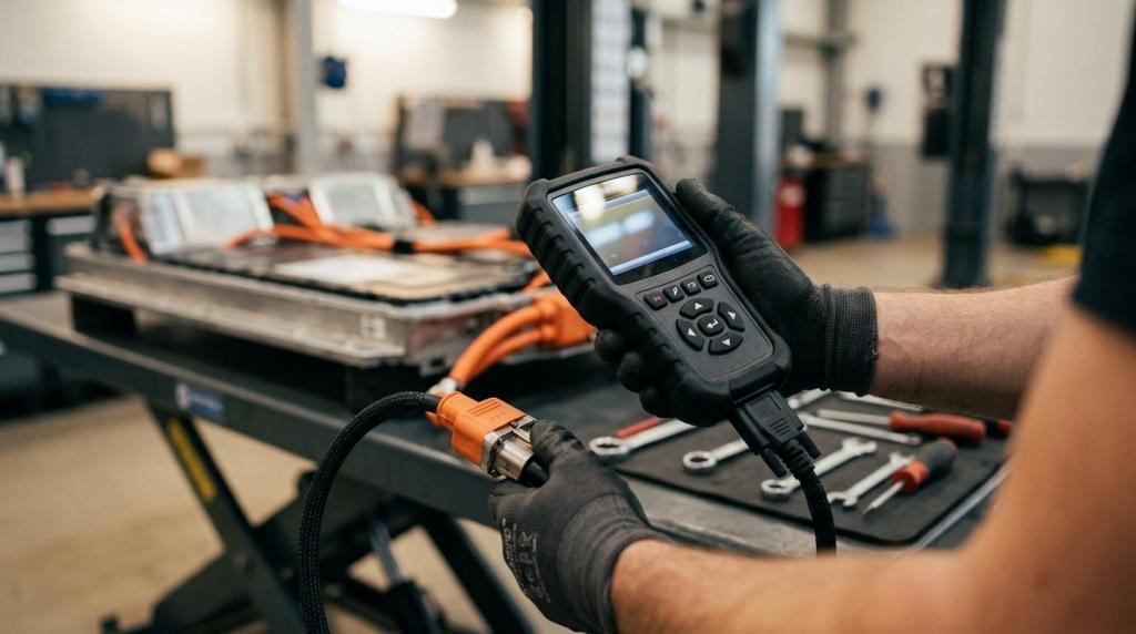 electric vehicle battery repair