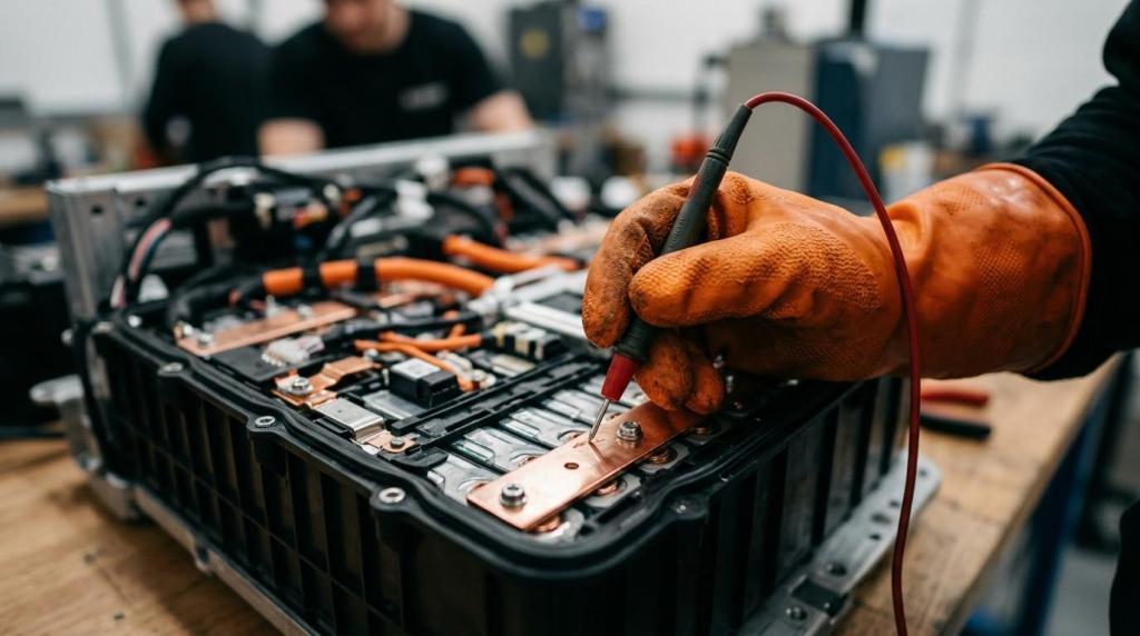 EV battery repair
